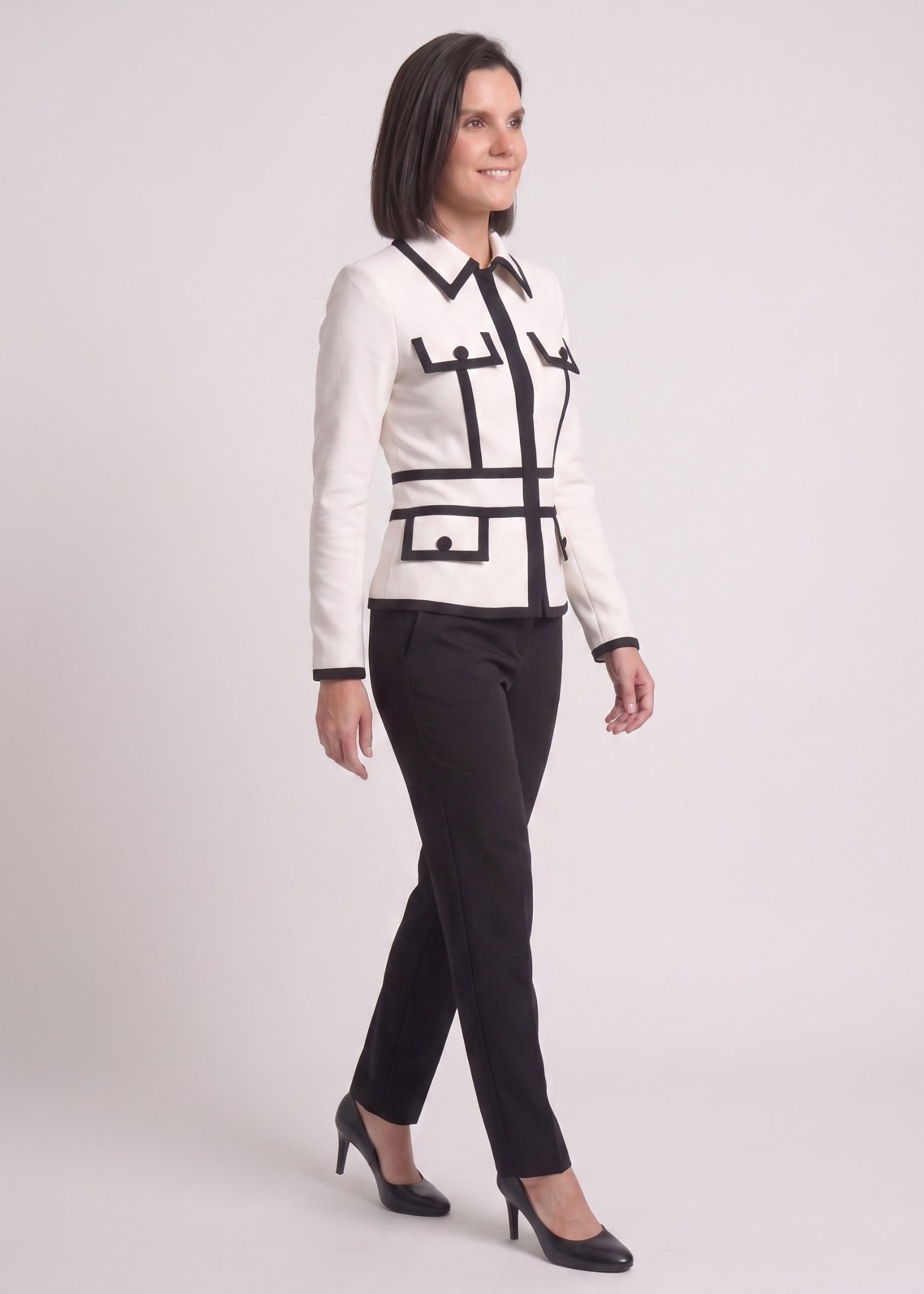 Zermatt White Blazer for Women