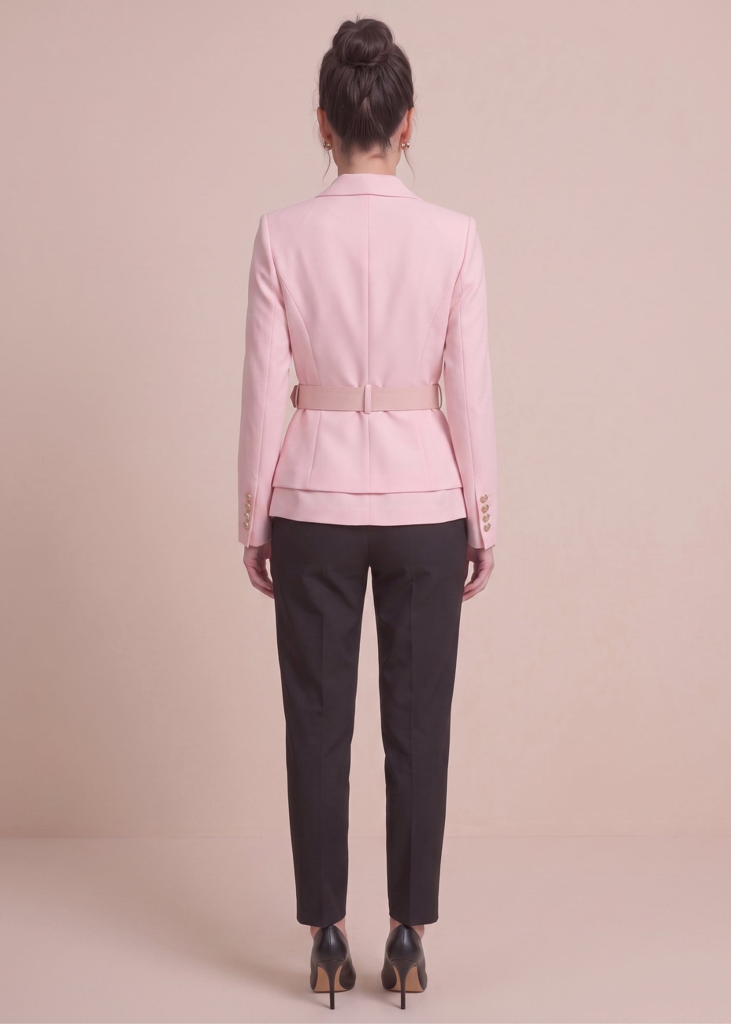 Kyoto Light Pink Women Blazer