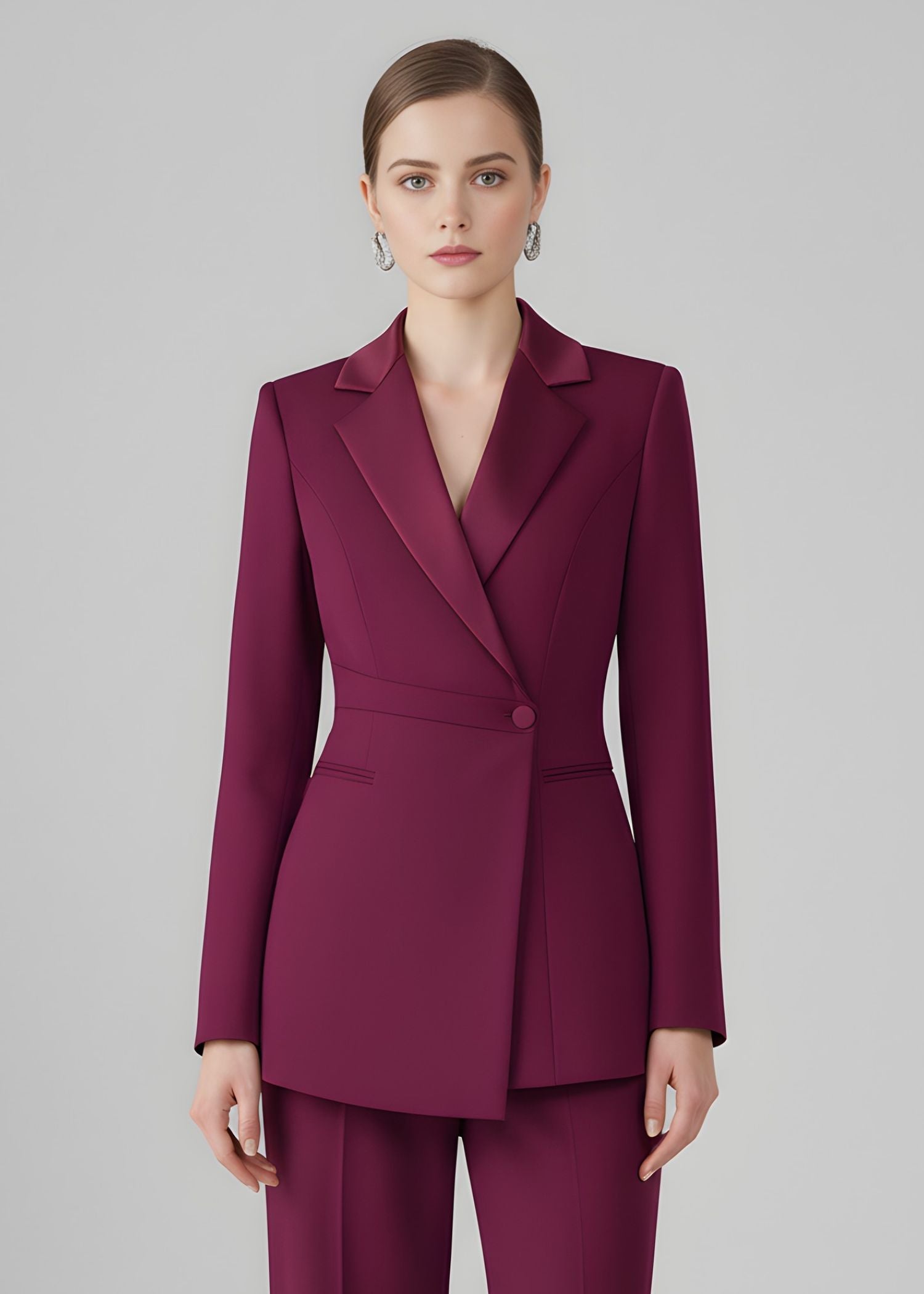 asymmetric front tuxedo