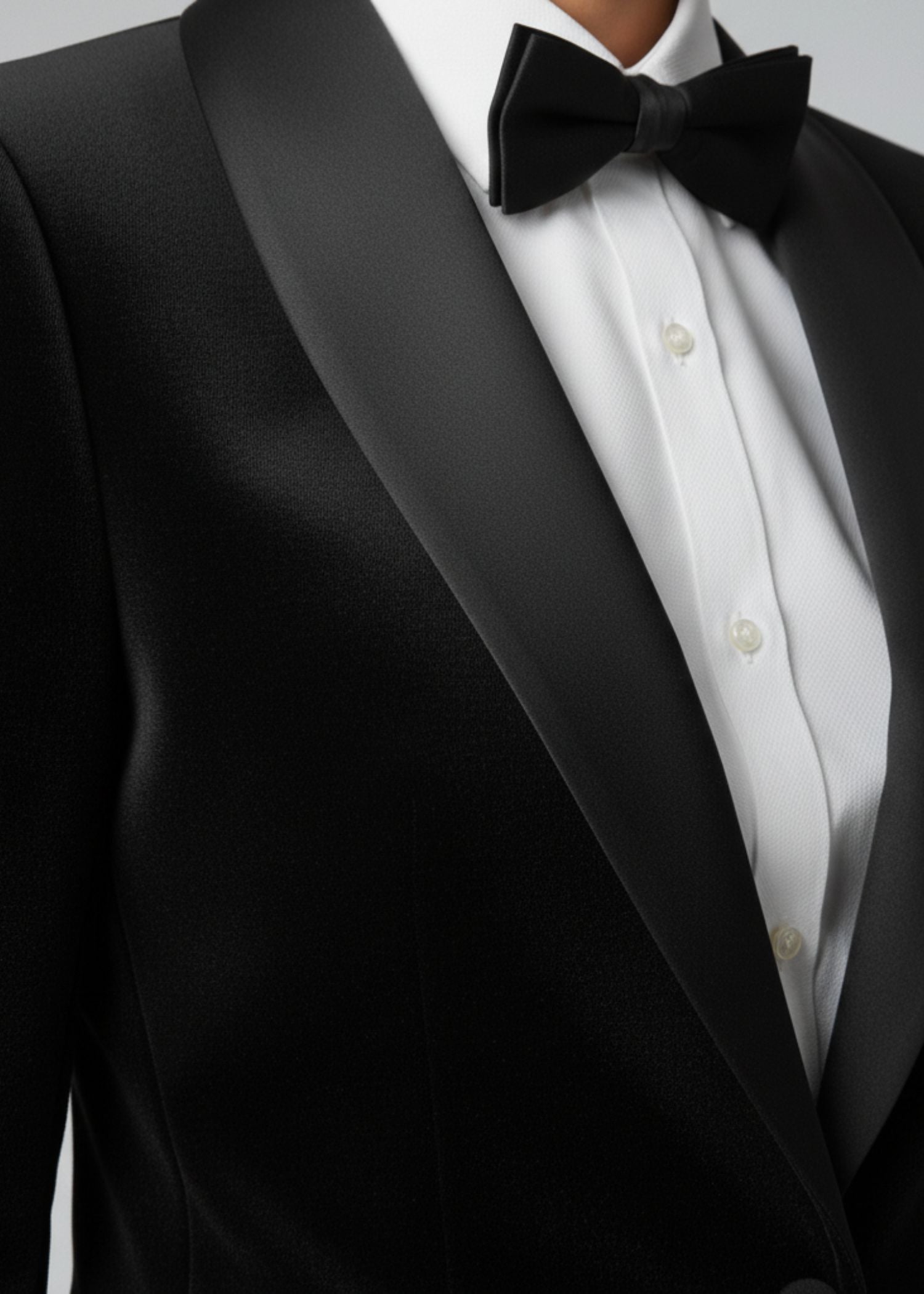 Ladies Black Velvet Tuxedo Suit