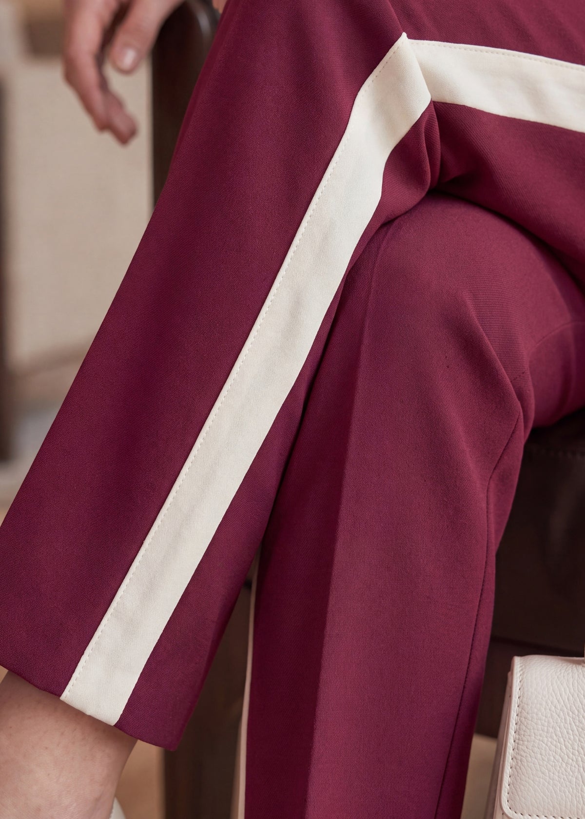 Orion Single Breasted Tuxedo in Raspberry
