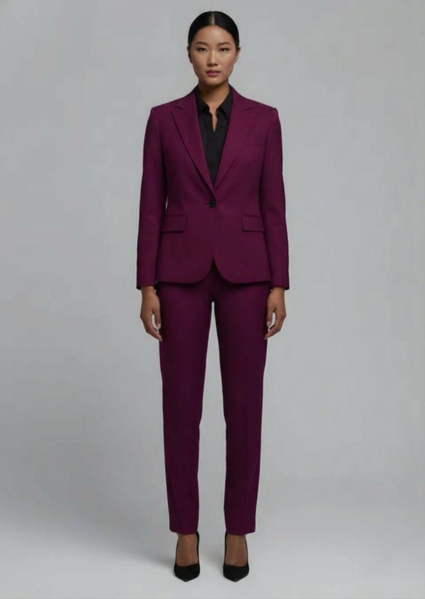 Pansy Purple Suit for Ladies