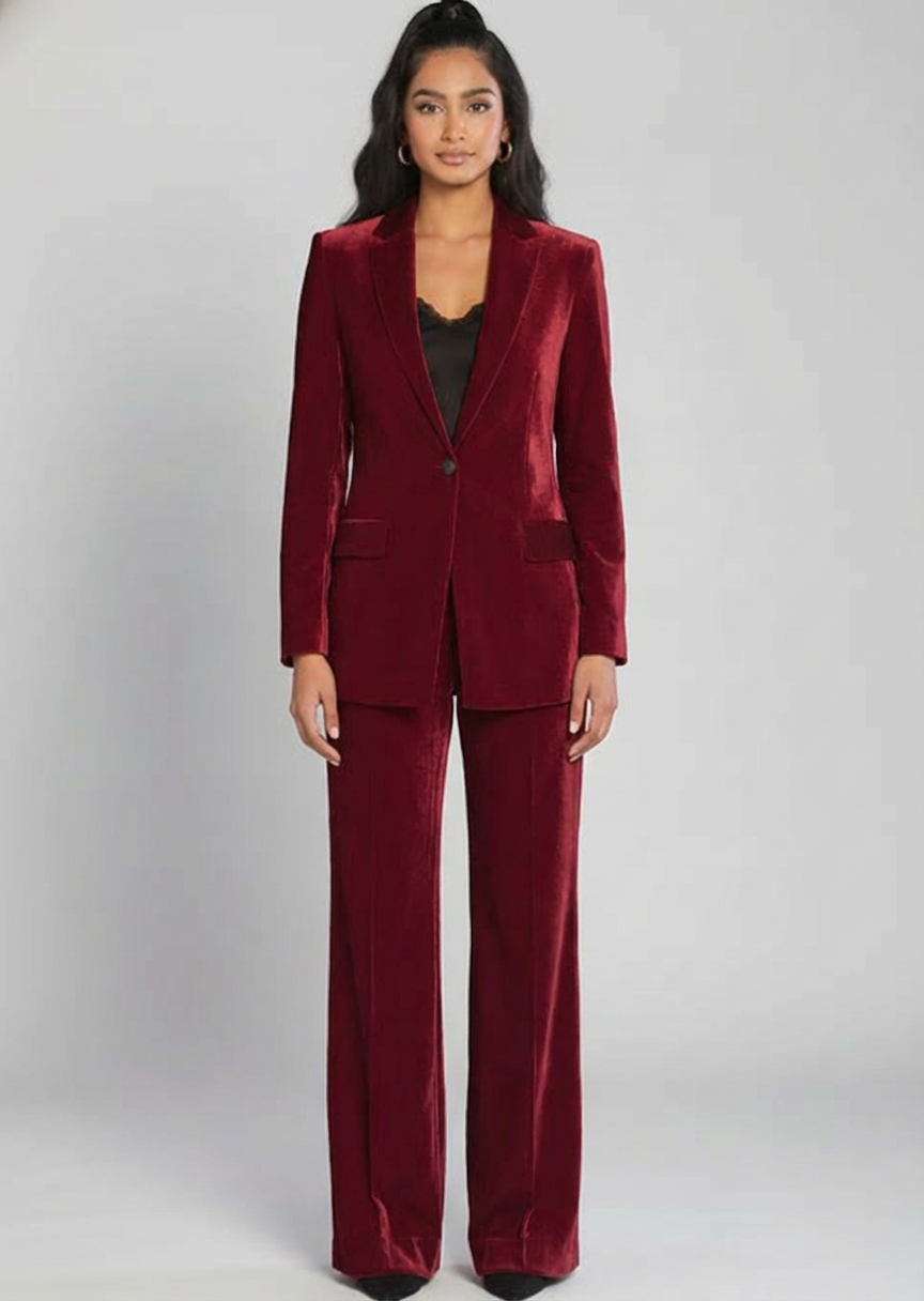 Red Velvet Suit