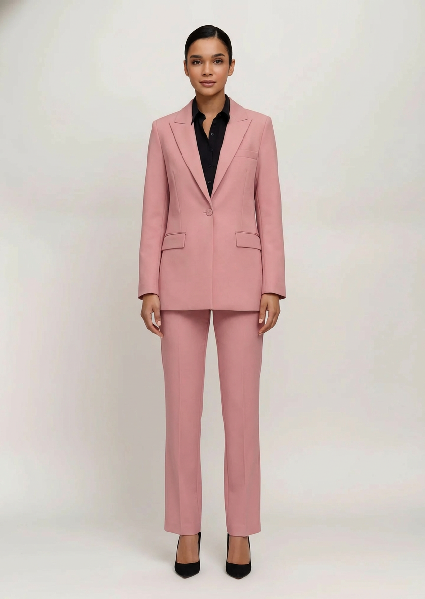 Dusty Pink Suit Women