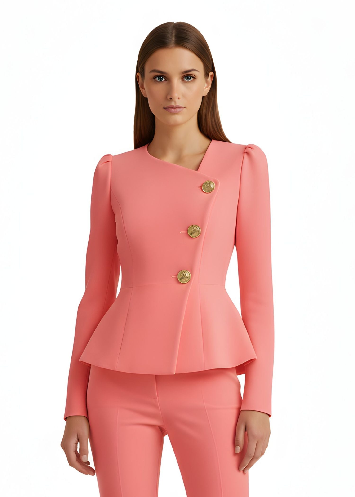 Coral Pink Suit for Women