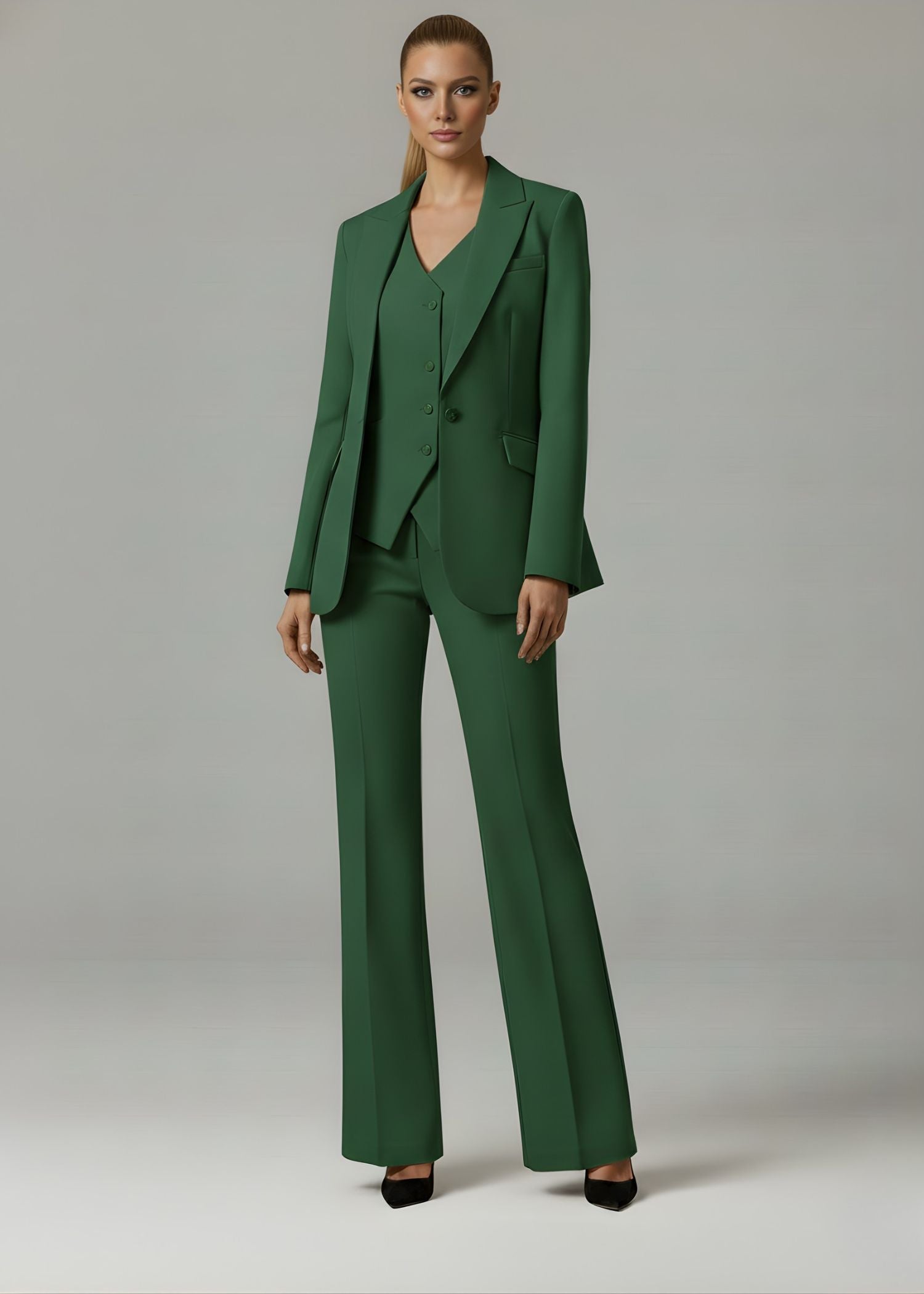Hunter Green Women Suit