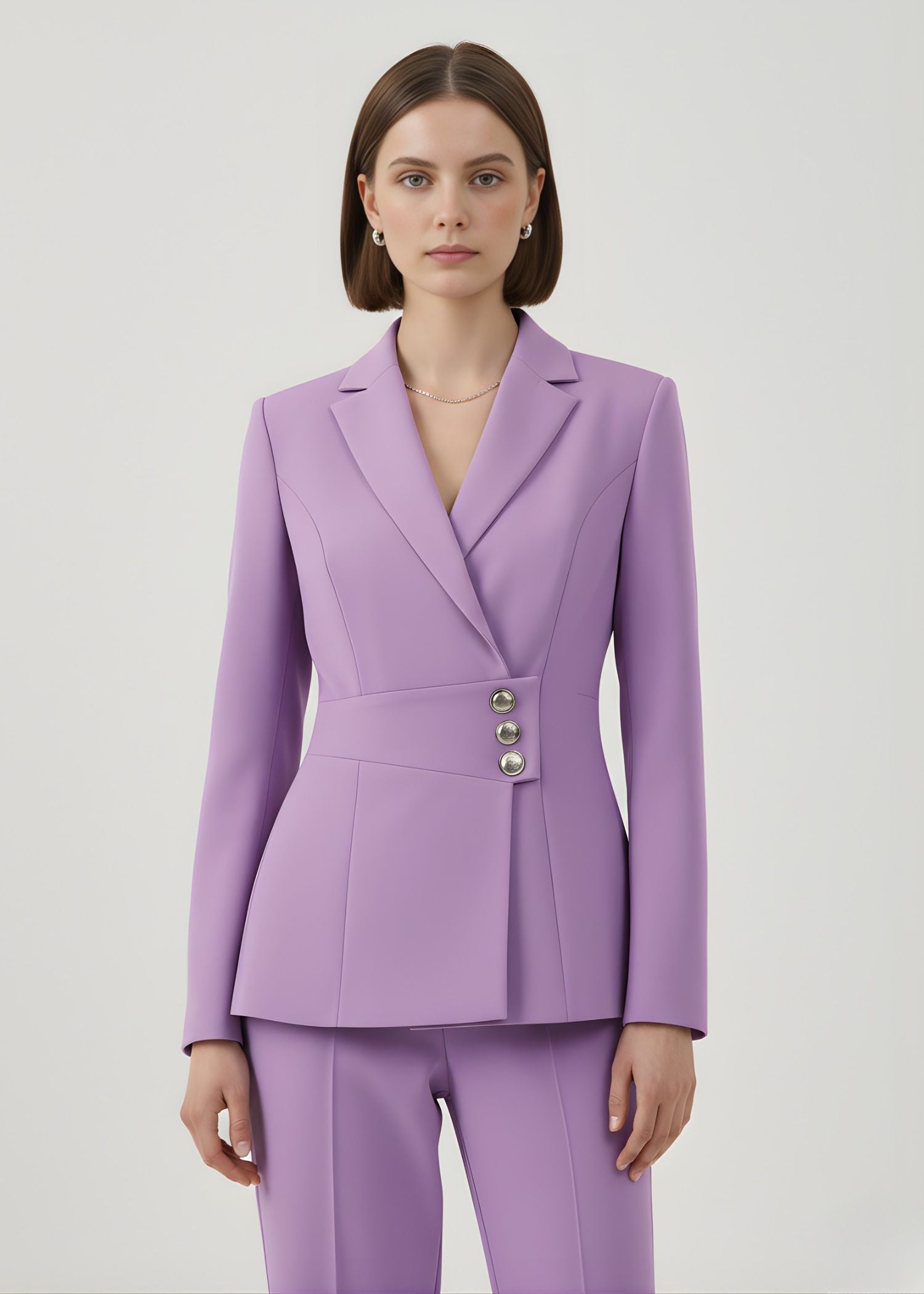 Women Lavender Suit