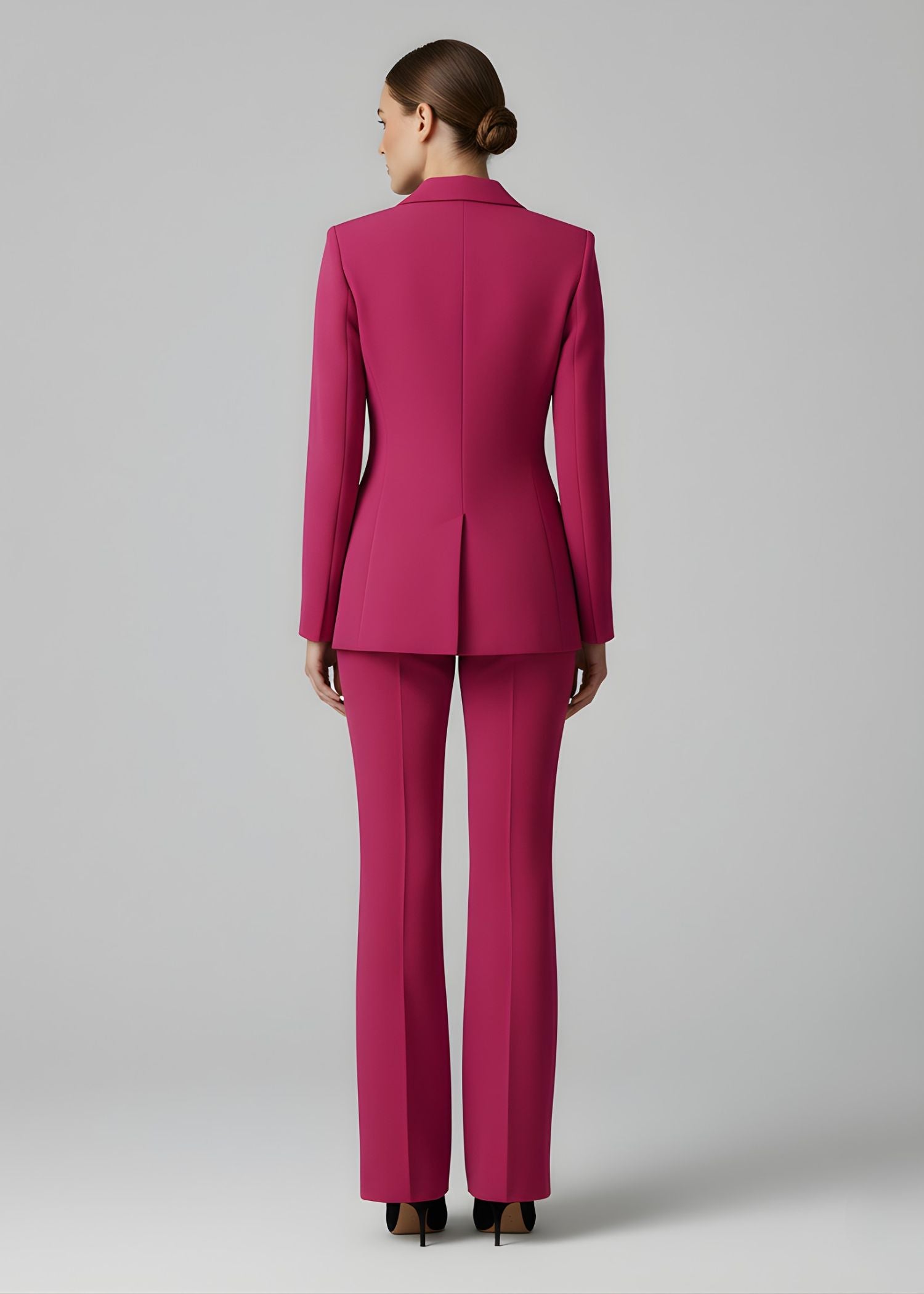 Women Magenta Pink Suit