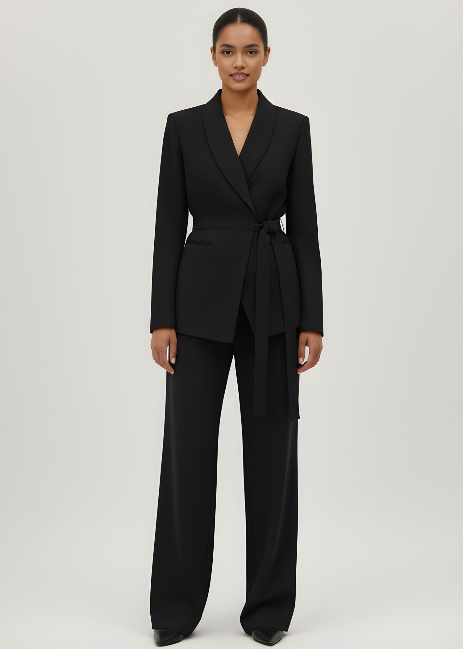 Azores tie waist suit 