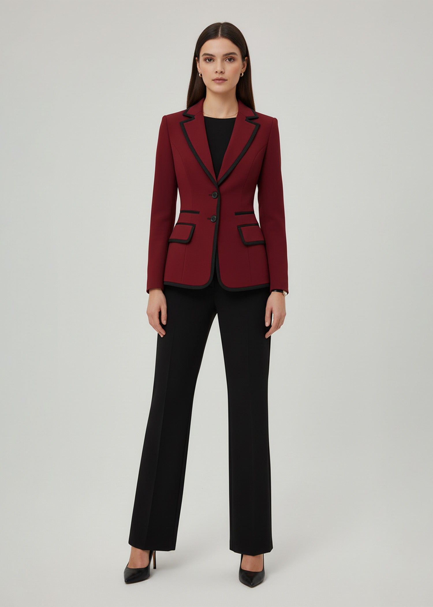 notch lapel tuxedo for ladies 