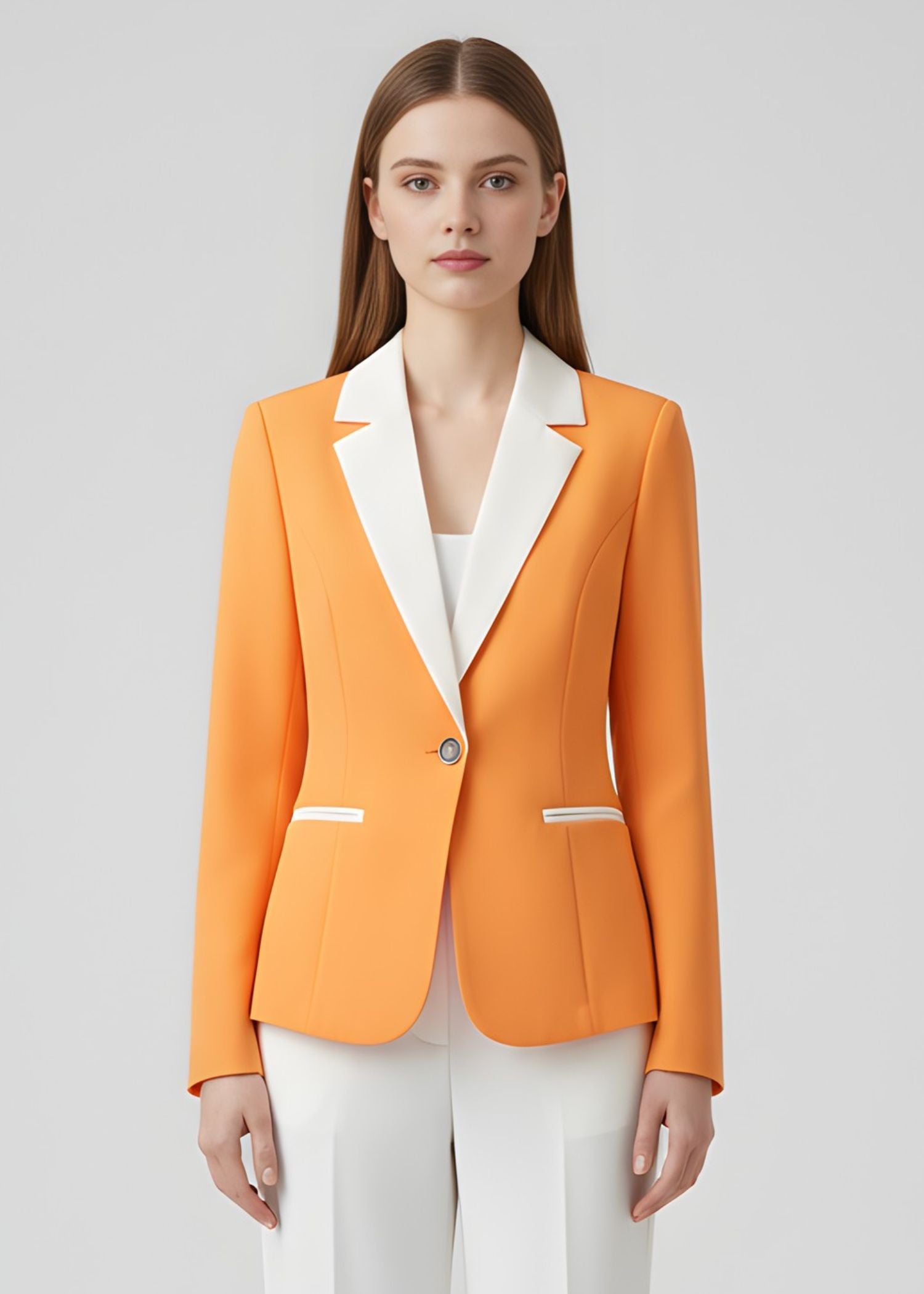 notch lapel single button tuxedo suit