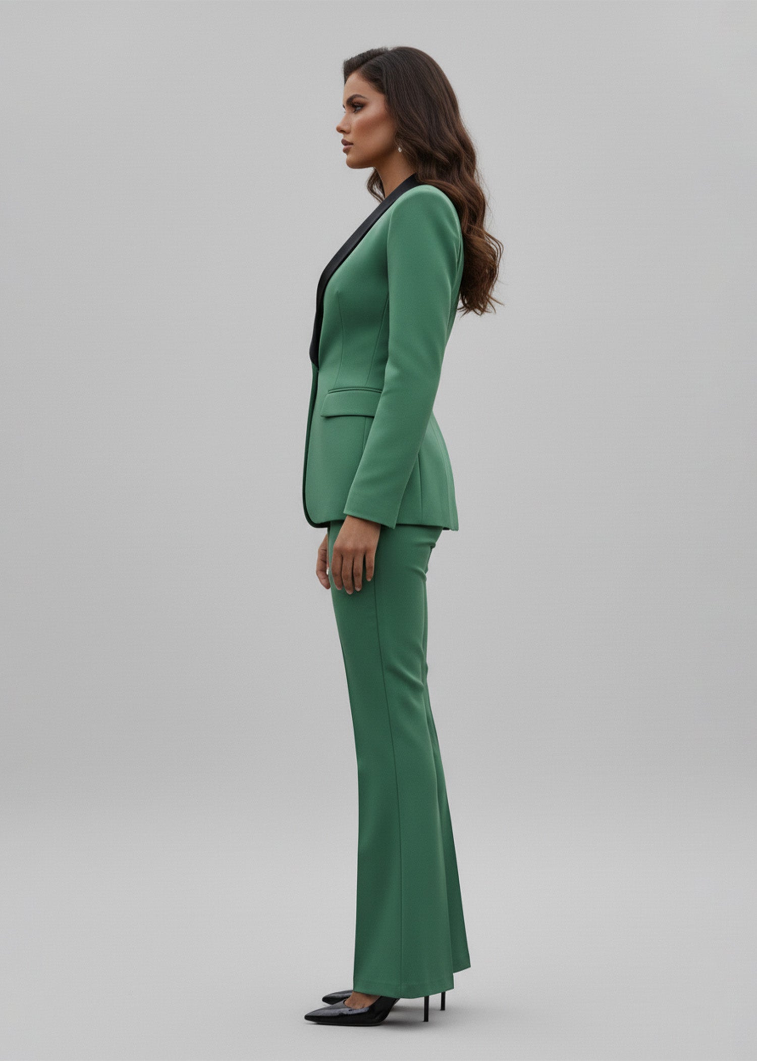 Cortina One Button Shawl Collar Tuxedo
