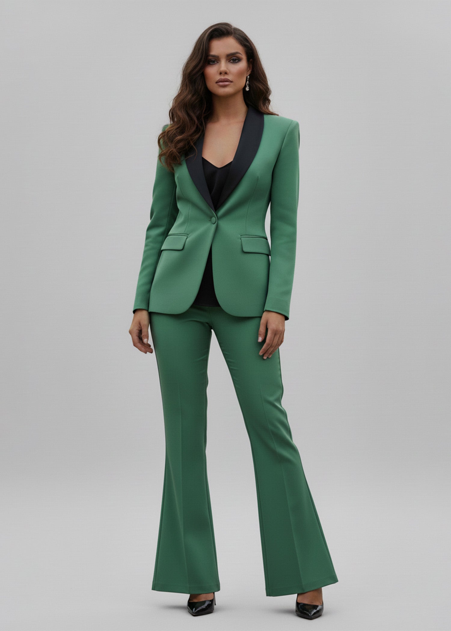 Cortina One Button Shawl Collar Tuxedo