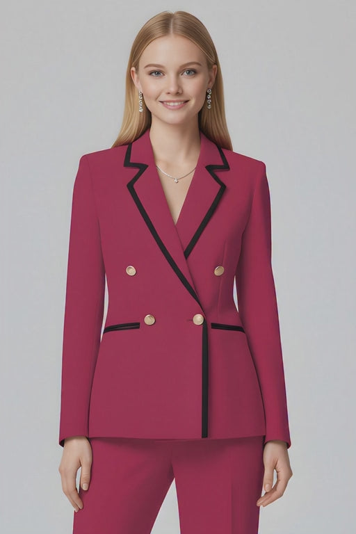 four button double breasted tuxedo