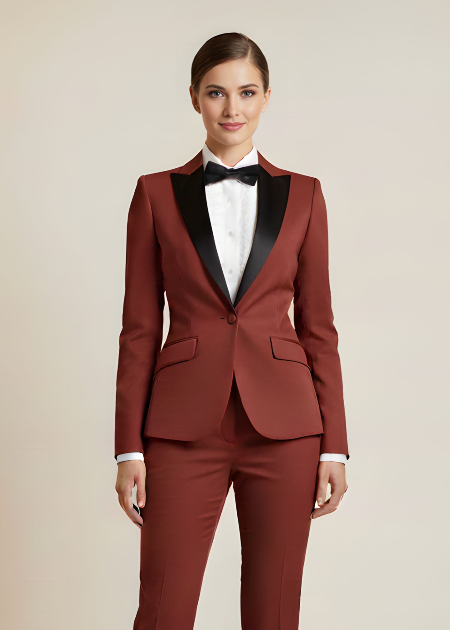 Como satin peak lapel tuxedo