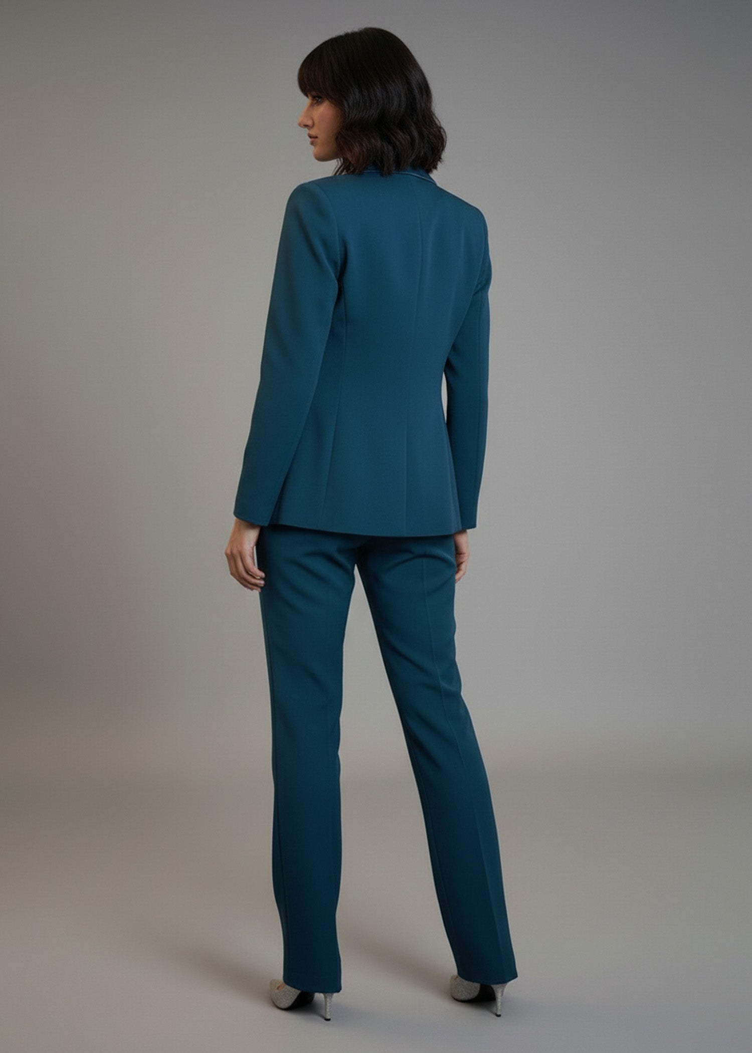 Teal Blue Tuxedo for Women