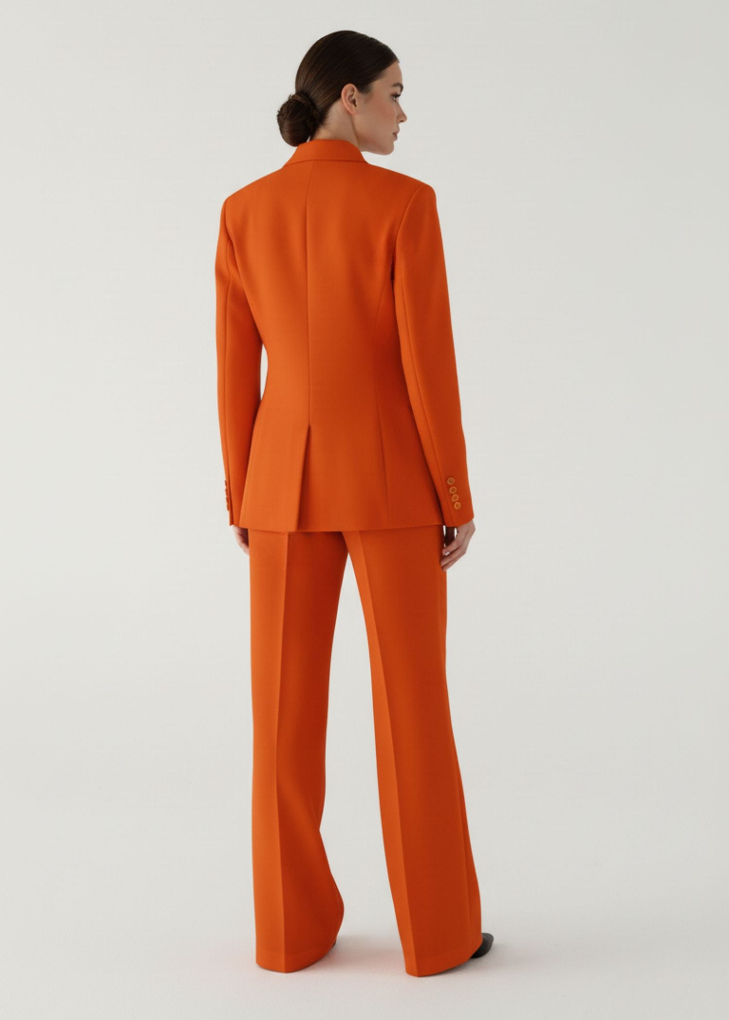 Women Orange Suit