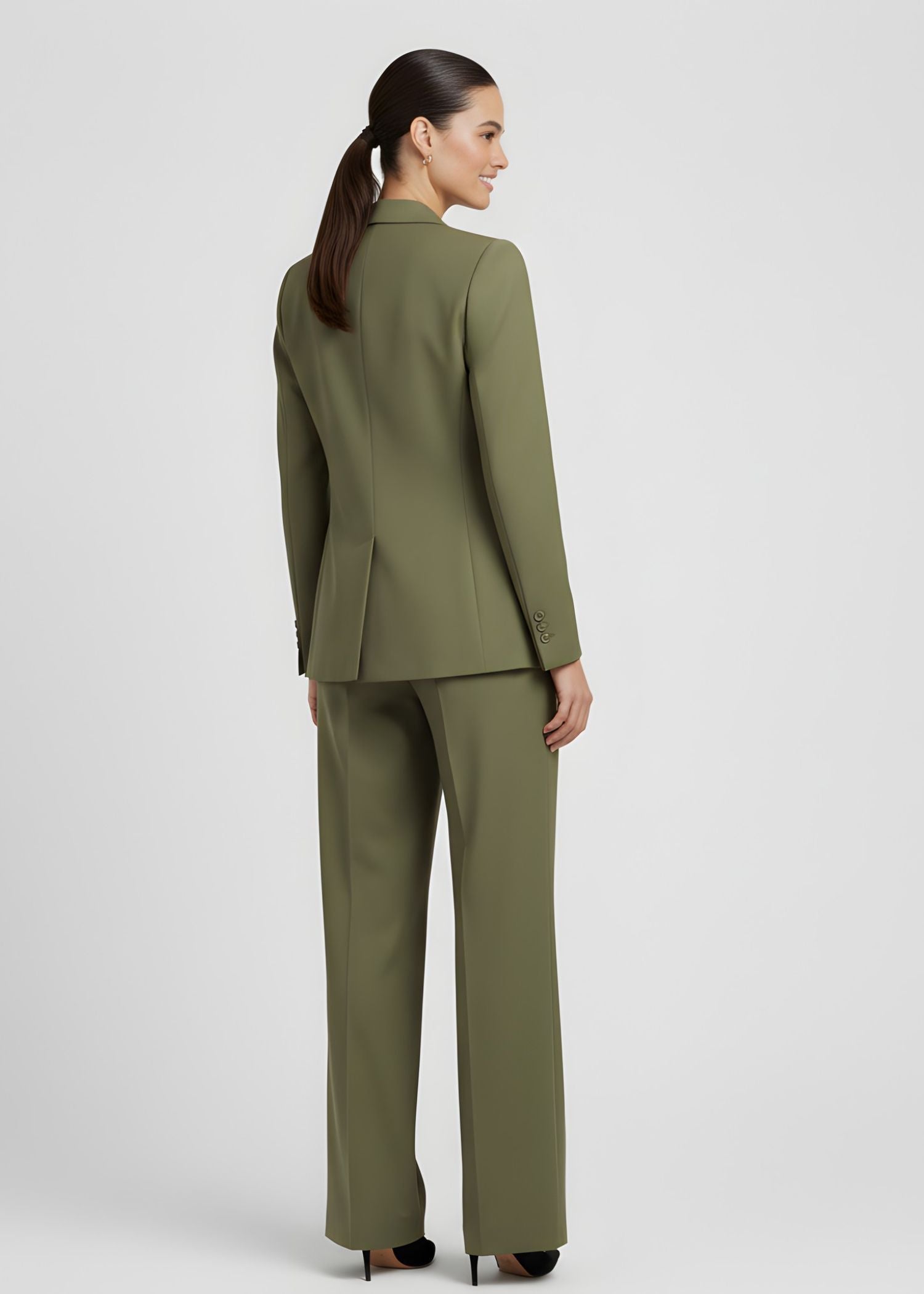 Moss Green Suit 