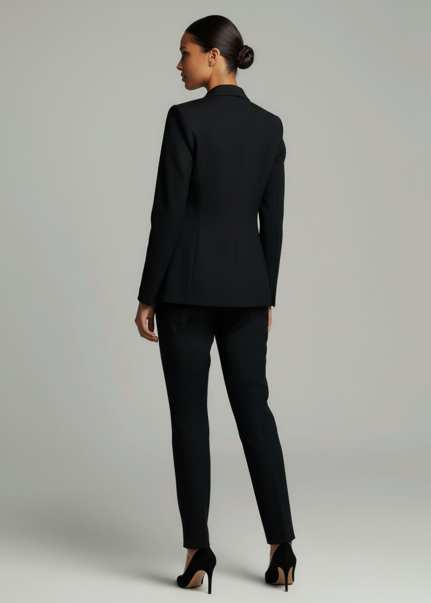 Ladies Black 2 Piece Suit for Women