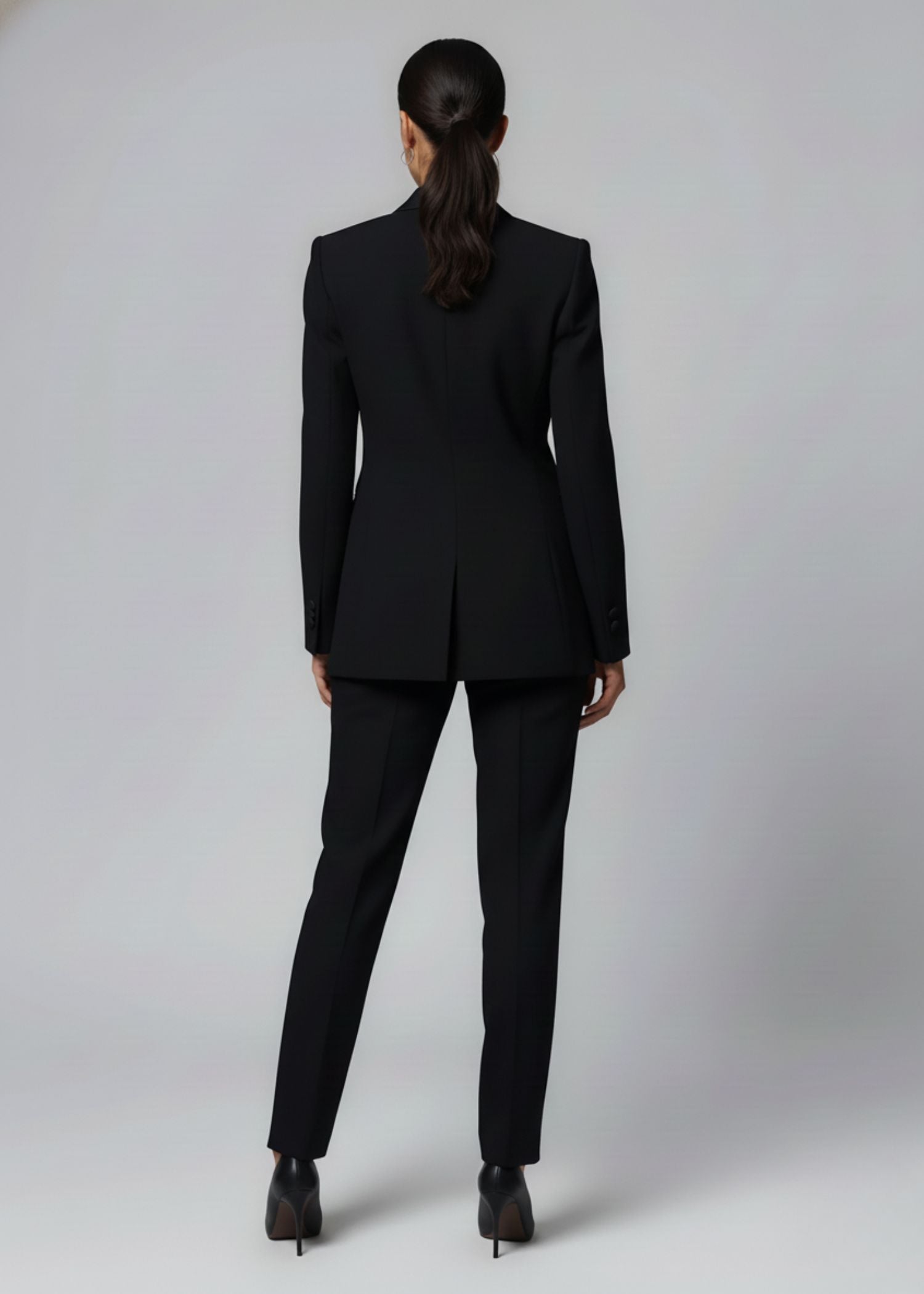 Black Tuxedo Suit for Women