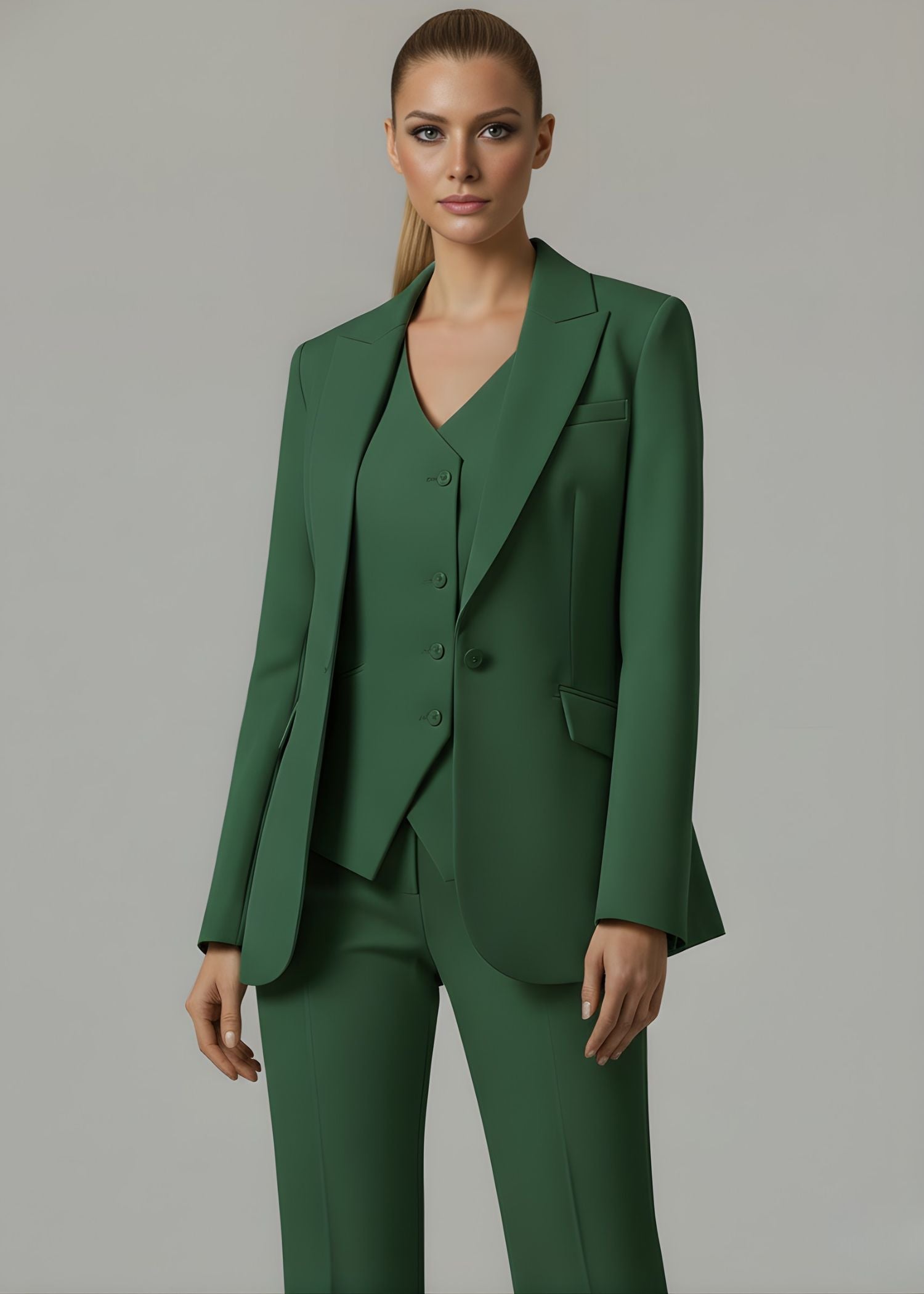 Hunter Green Women Suit
