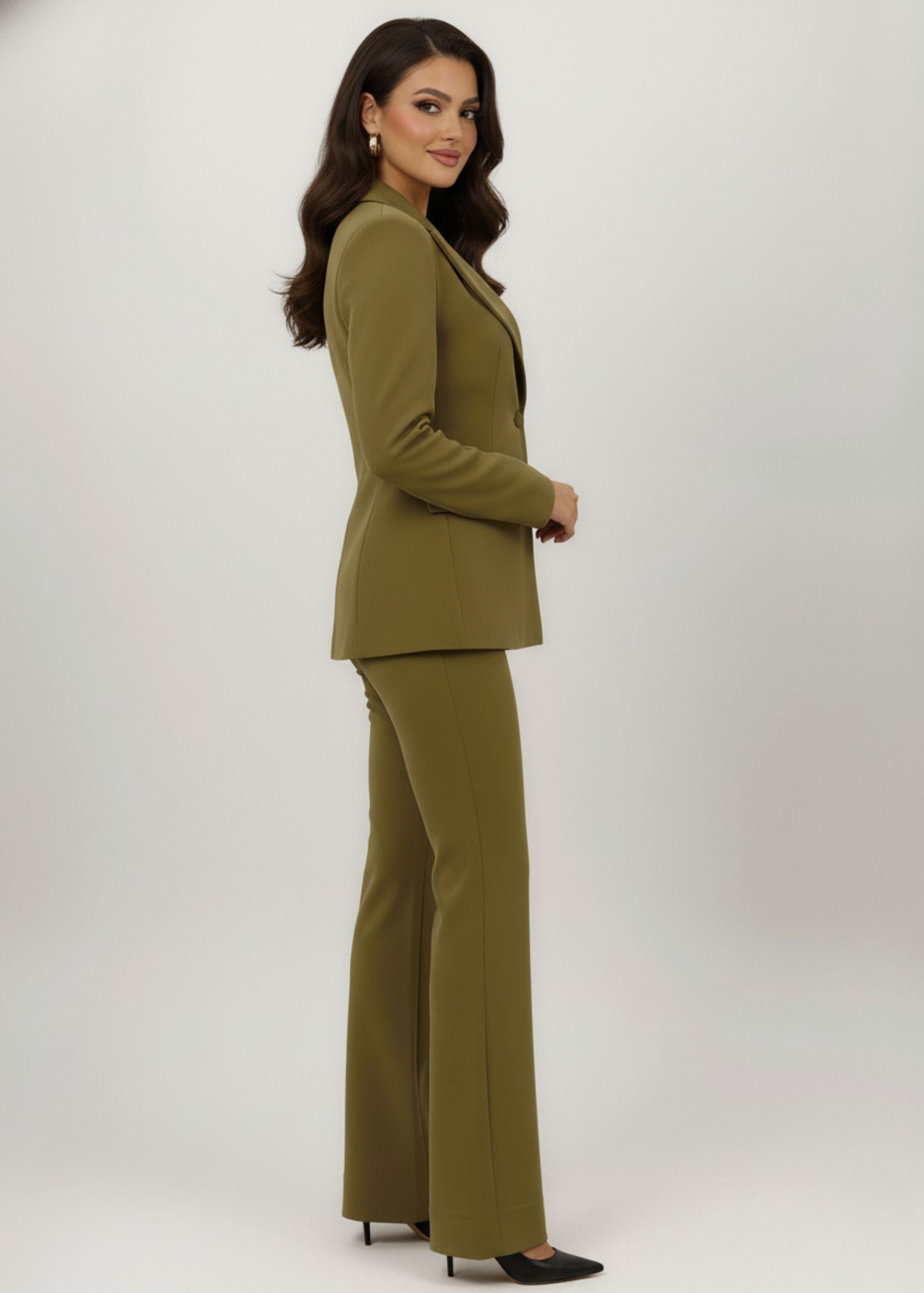 Olive Green Suit