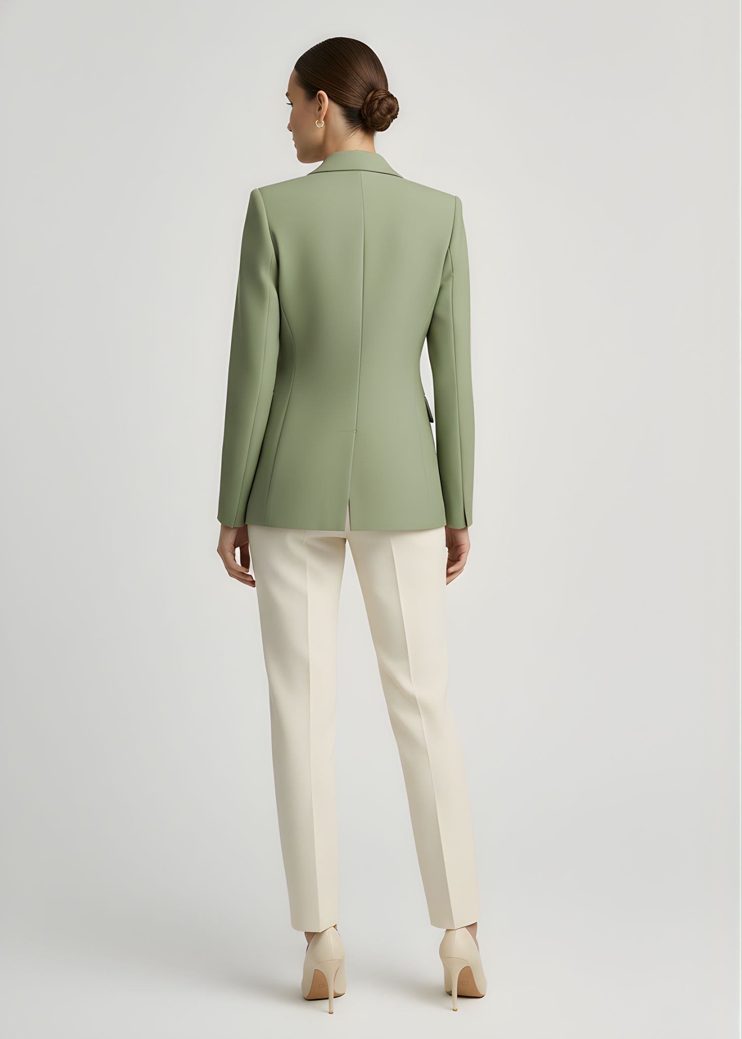Ladies Sage Green Tuxedo